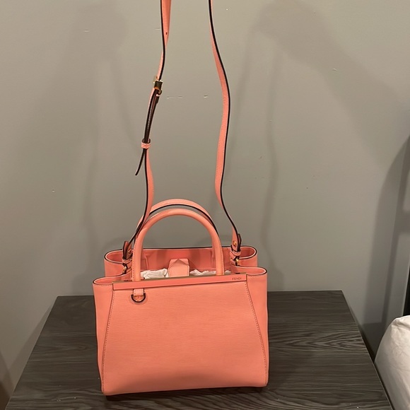 Pink Fendi tote/crossbody bag - Picture 9 of 16